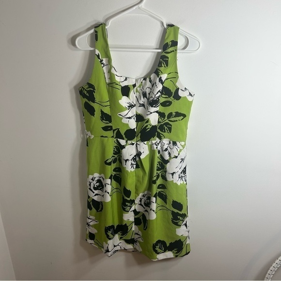 emma and michele green dress Emma & Michele Banded Strap V-Neck Side Button Zipper Back Tie Waist Stripe  Print Crepe Jumpsuit| Available at Curated Brands in Los Angeles